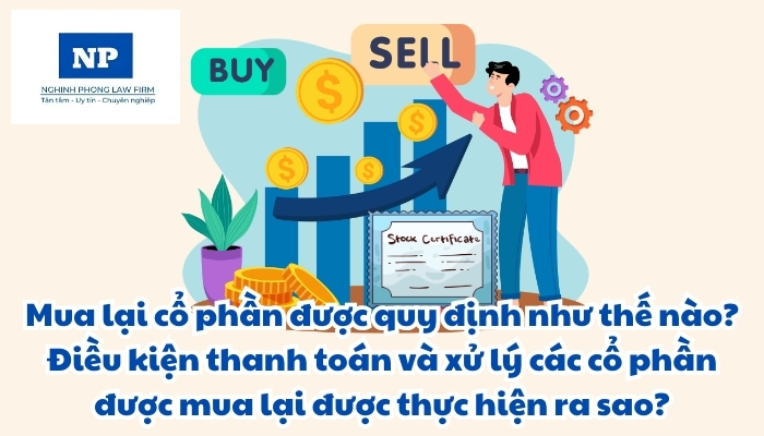 Mua lại cổ phần được quy định như thế nào? Điều kiện thanh toán và xử lý các cổ phần được mua lại được thực hiện ra sao?