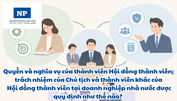 Quyền và nghĩa vụ của thành viên Hội đồng thành viên; trách nhiệm của Chủ tịch và thành viên khác của Hội đồng thành viên tại doanh nghiệp nhà nước được quy định như thế nào?