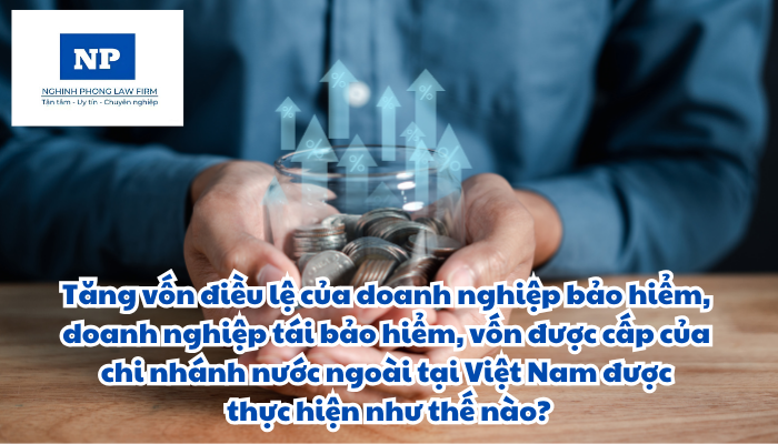 Tăng vốn điều lệ của doanh nghiệp bảo hiểm, doanh nghiệp tái bảo hiểm, vốn được cấp của chi nhánh nước ngoài tại Việt Nam được thực hiện như thế nào?