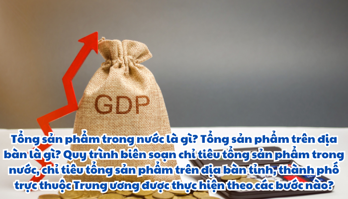 Tổng sản phẩm trong nước là gì? Tổng sản phẩm trên địa bàn là gì? Quy trình biên soạn chỉ tiêu tổng sản phẩm trong nước, chỉ tiêu tổng sản phẩm trên địa bàn tỉnh, thành phố trực thuộc Trung ương được thực hiện theo các bước nào?