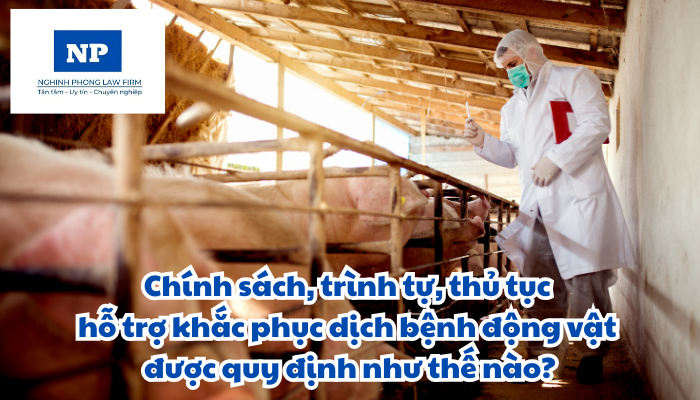 Chính sách, trình tự, thủ tục hỗ trợ khắc phục dịch bệnh động vật được quy định như thế nào?