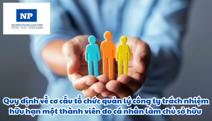 Cơ cấu tổ chức quản lý công ty trách nhiệm hữu hạn một thành viên do cá nhân làm chủ sở hữu được quy định như thế nào?
