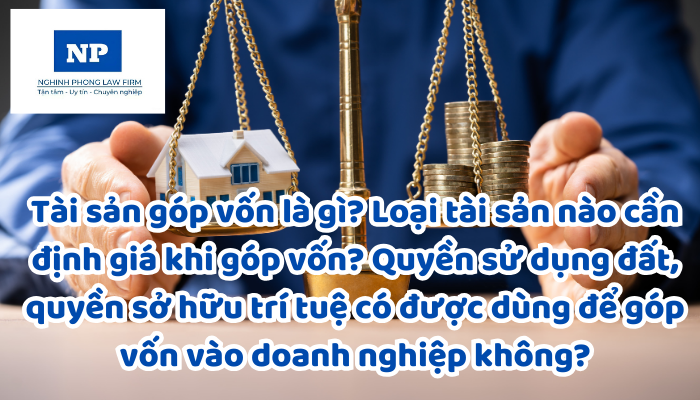 Tài sản góp vốn là gì? Loại tài sản nào cần định giá khi góp vốn? Quyền sử dụng đất, quyền sở hữu trí tuệ có được dùng để góp vốn vào doanh nghiệp không?