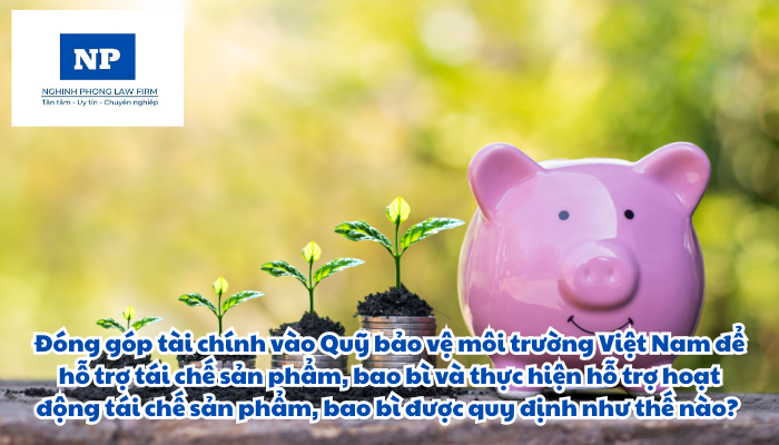 Đóng góp tài chính vào Quỹ bảo vệ môi trường Việt Nam để hỗ trợ tái chế sản phẩm, bao bì và thực hiện hỗ trợ hoạt động tái chế sản phẩm, bao bì được quy định như thế nào?