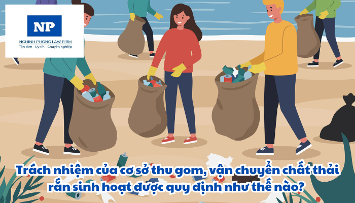 Trách nhiệm của cơ sở thu gom, vận chuyển chất thải rắn sinh hoạt được quy định như thế nào?