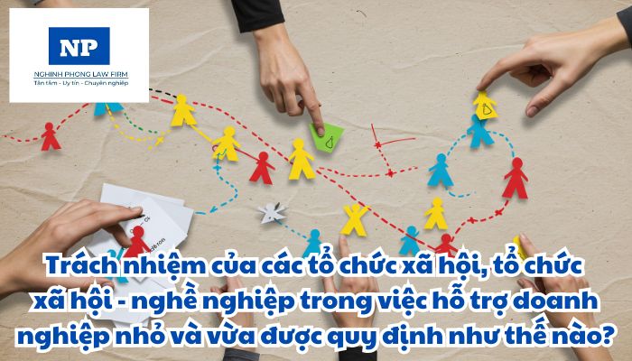 Trách nhiệm của các tổ chức xã hội, tổ chức xã hội - nghề nghiệp trong việc hỗ trợ doanh nghiệp nhỏ và vừa được quy định như thế nào?