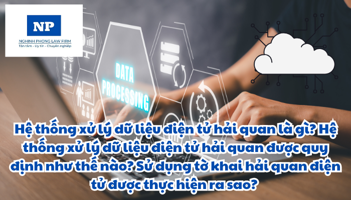 Hệ thống xử lý dữ liệu điện tử hải quan là gì? Hệ thống xử lý dữ liệu điện tử hải quan được quy định như thế nào? Sử dụng tờ khai hải quan điện tử được thực hiện ra sao?