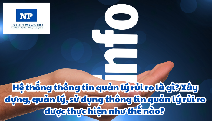 Hệ thống thông tin quản lý rủi ro là gì? Xây dựng, quản lý, sử dụng thông tin quản lý rủi ro được thực hiện như thế nào?